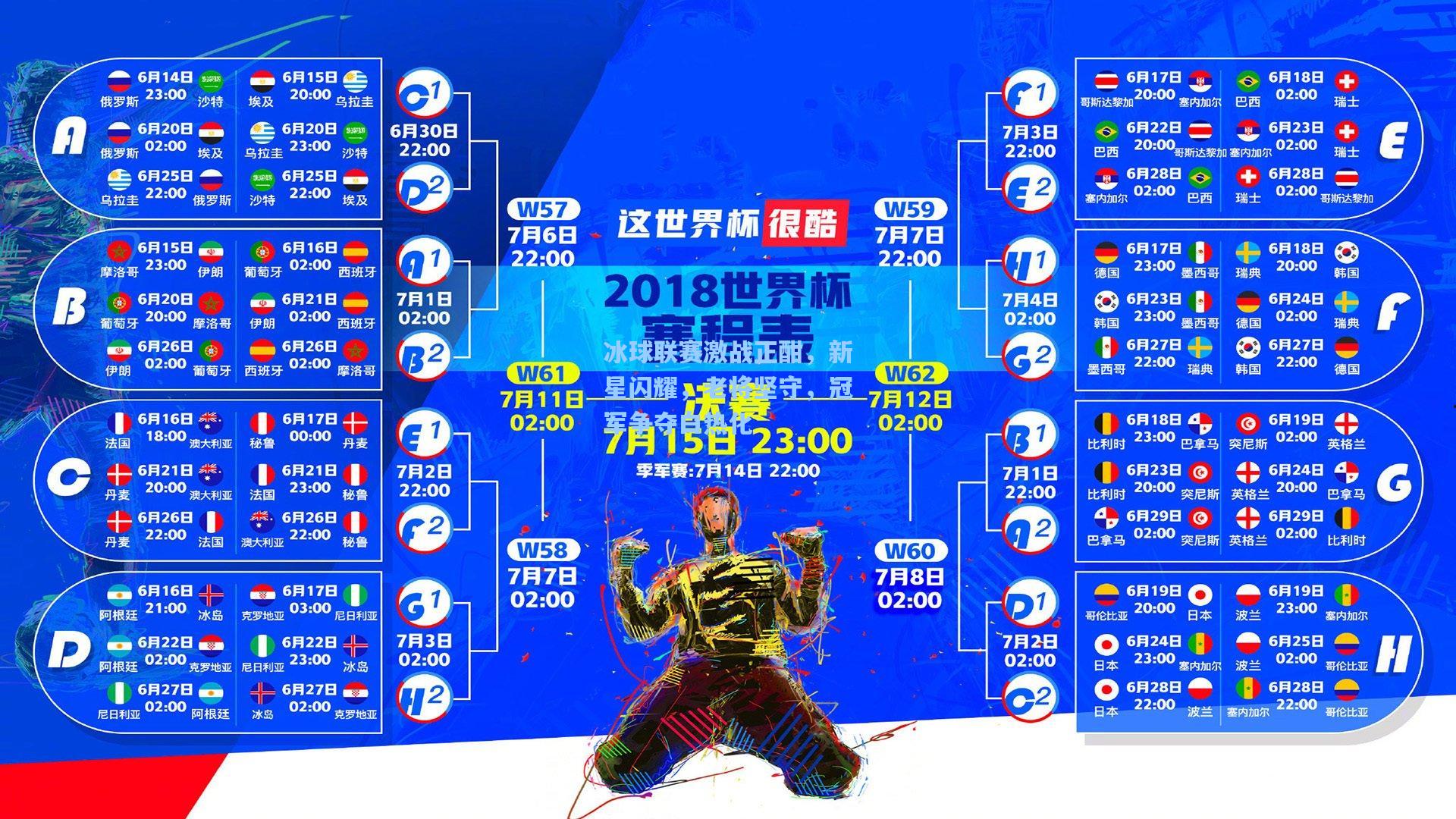 冰球联赛激战正酣，新星闪耀，老将坚守，冠军争夺白热化
